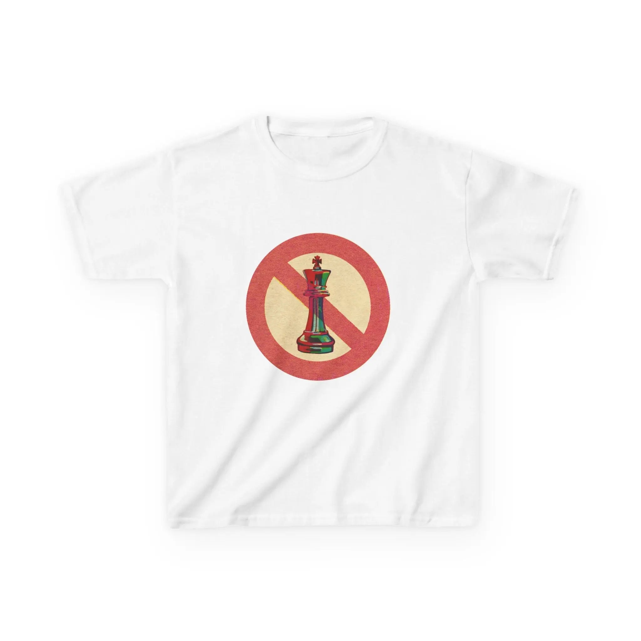 No Kings, Kids T-Shirt — Graphic Tee
