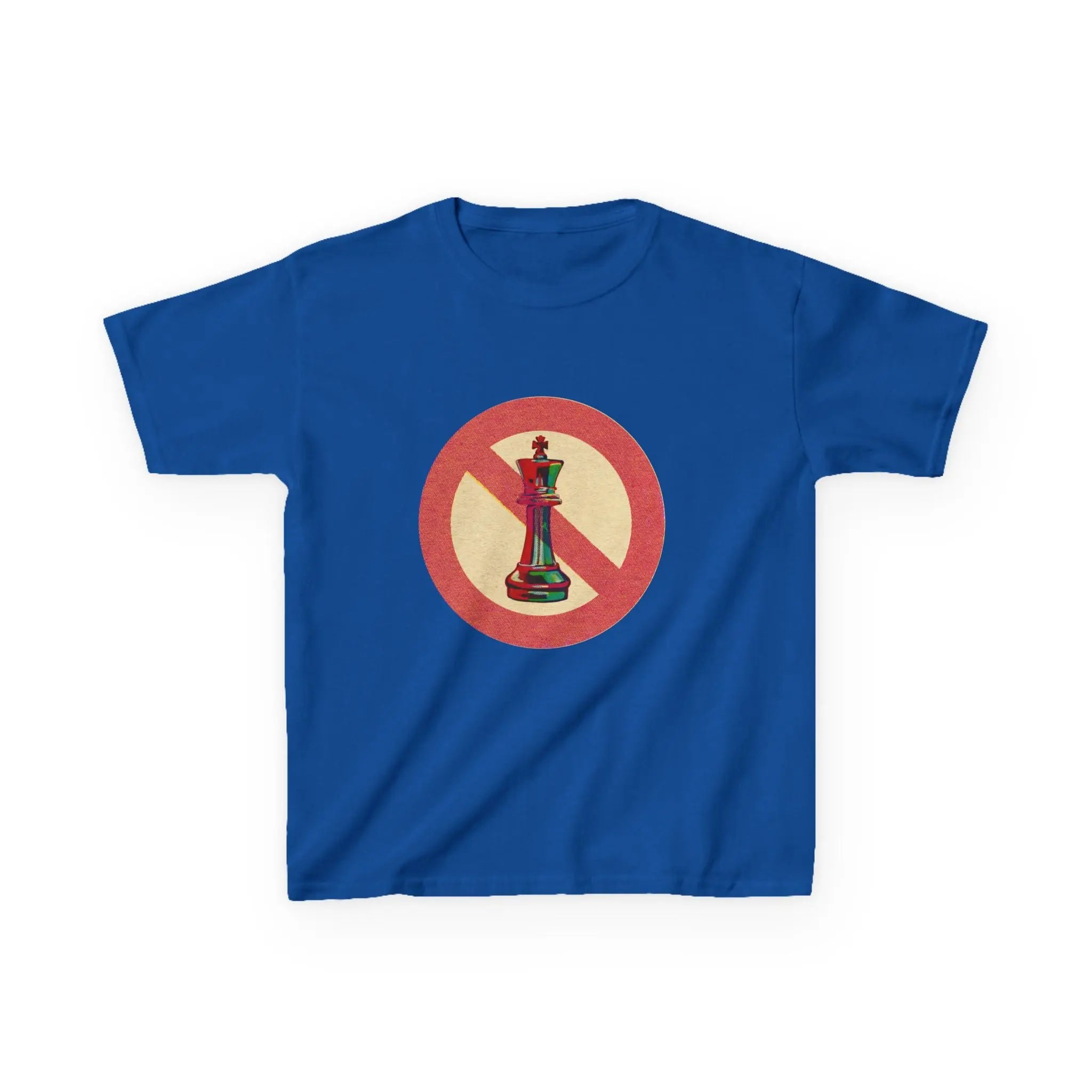 No Kings, Kids T-Shirt — Graphic Tee