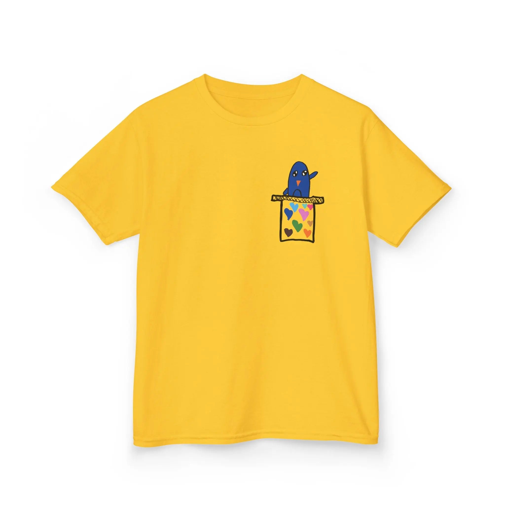 Pocket Penguin Kid's Tee, Original Design by Julia Age 7